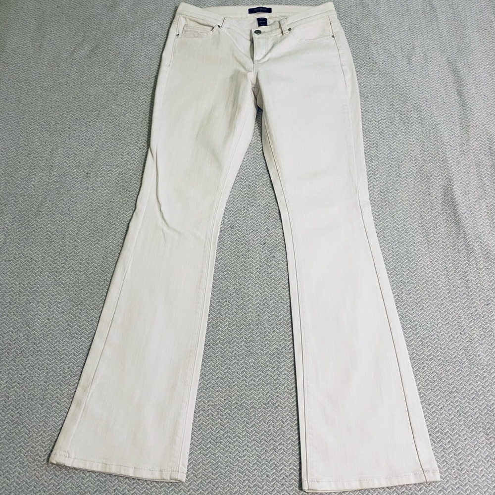 White House Black Market NOIR white jeans